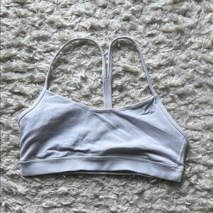 lululemon athletica Light Gray Sports Bra